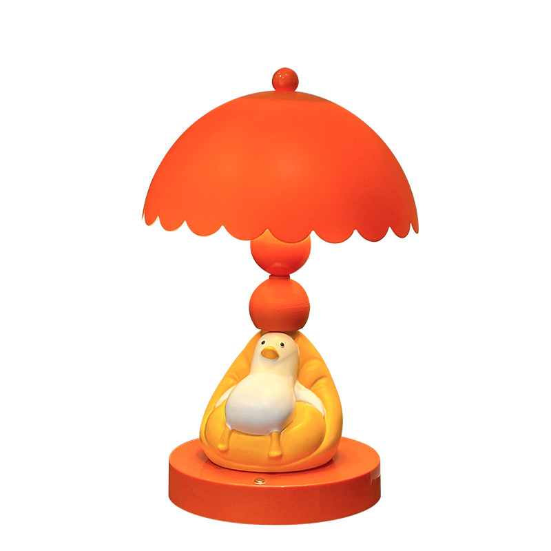 Duck table lamp, bedside lamp