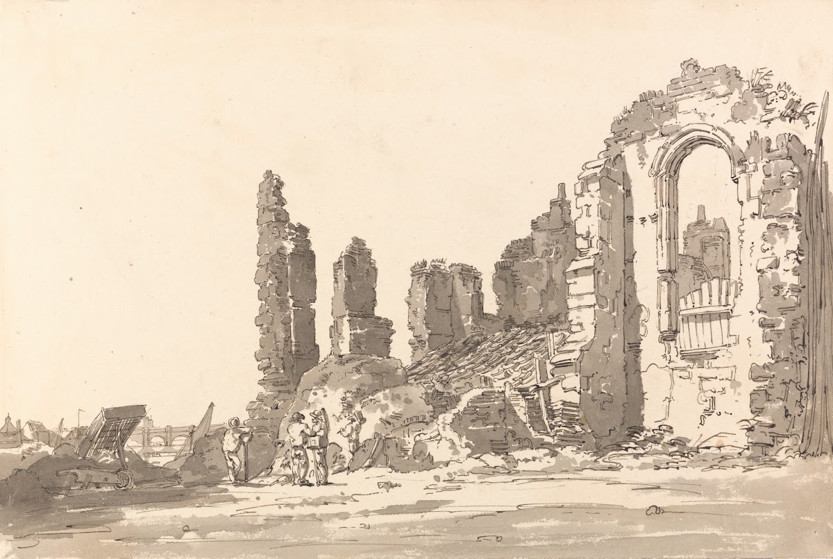 Ruins of the Savoy Palace London