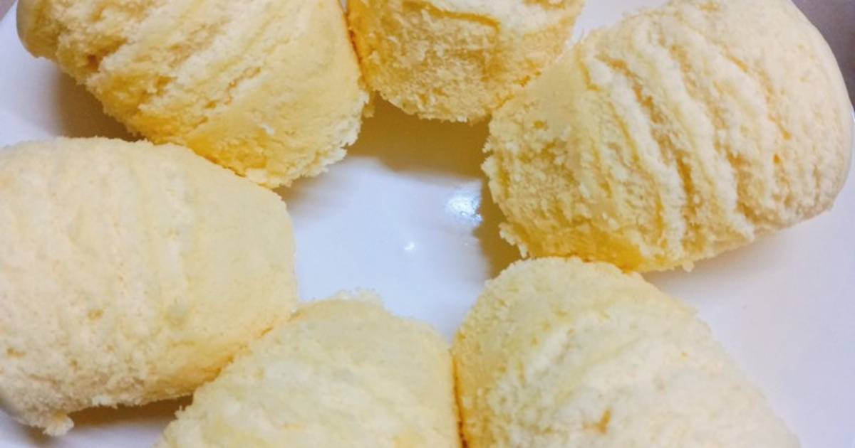 Bánh bông lan hấp mã lai không dùng bột nổi