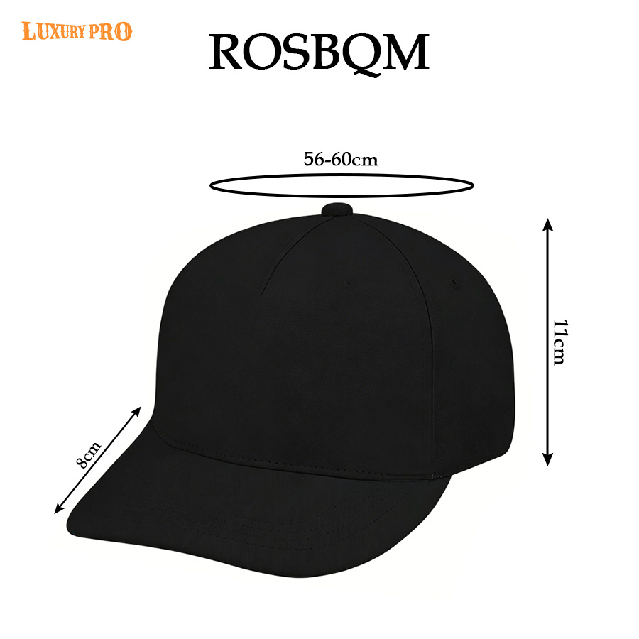 ROS soft lined four hole baseball cap