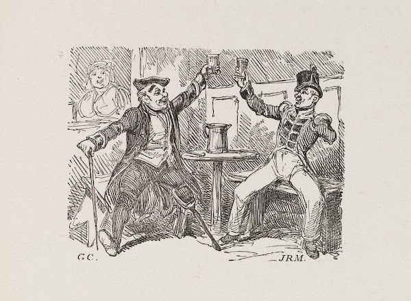 Illustrations For The Universal Songster Pl14 1825