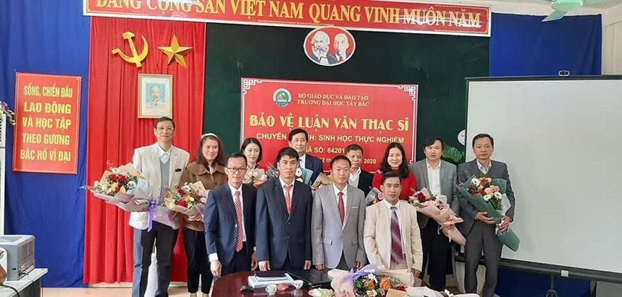Khoa Khoa học Tự nhiên - Công nghệ tổ chức bảo vệ Luận văn thạc sĩ cho học viên cao học K7, khóa học 2018 – 2020