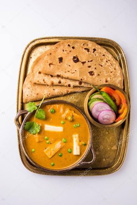 Punjabi Vegetarian Thali Small