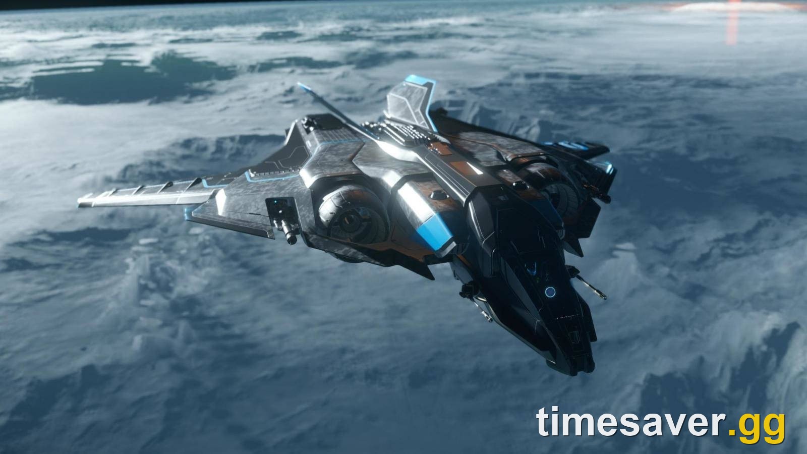 Multiple Star Citizen ships gathered near a space station in Alpha 4.9