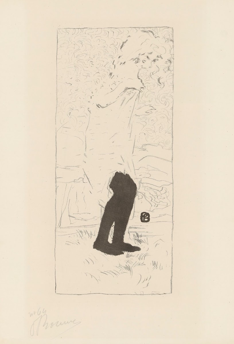Jeune femme aux bas noirs 1893