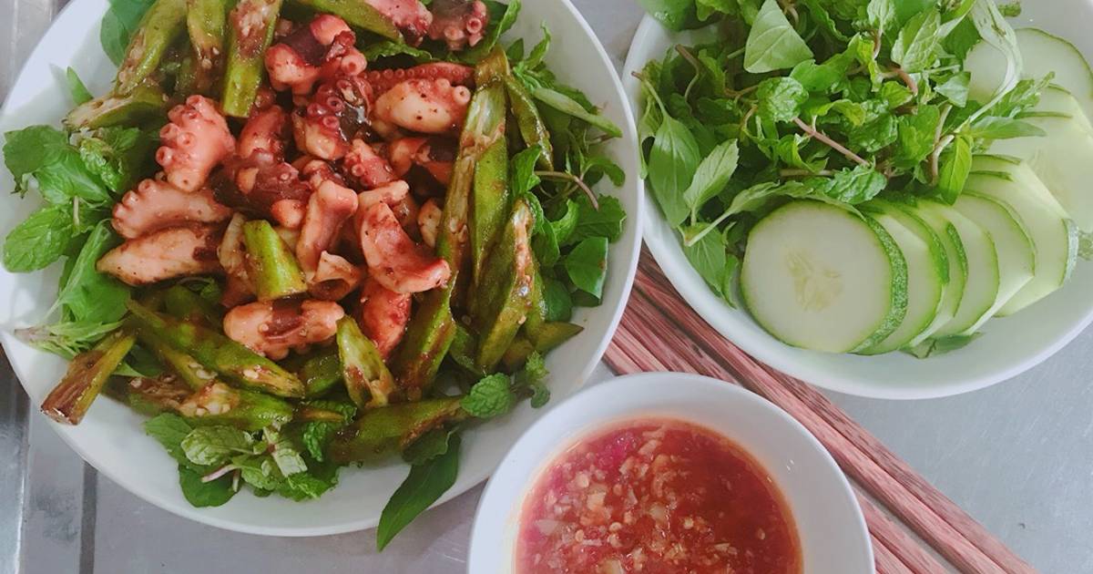 Bạch Tuột Nướng Cay