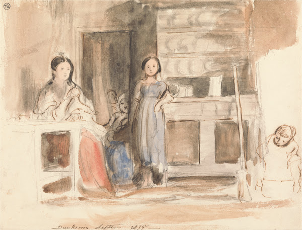 Kitchen Scene Dunkerrin September 1835 1835