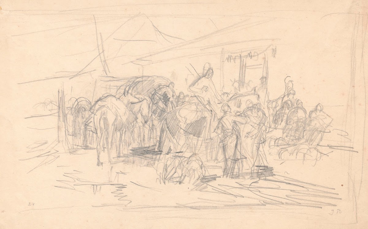 In front of the inn 1885