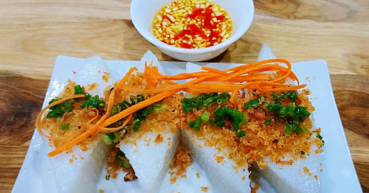 Bánh đúc tôm chấy miền trung