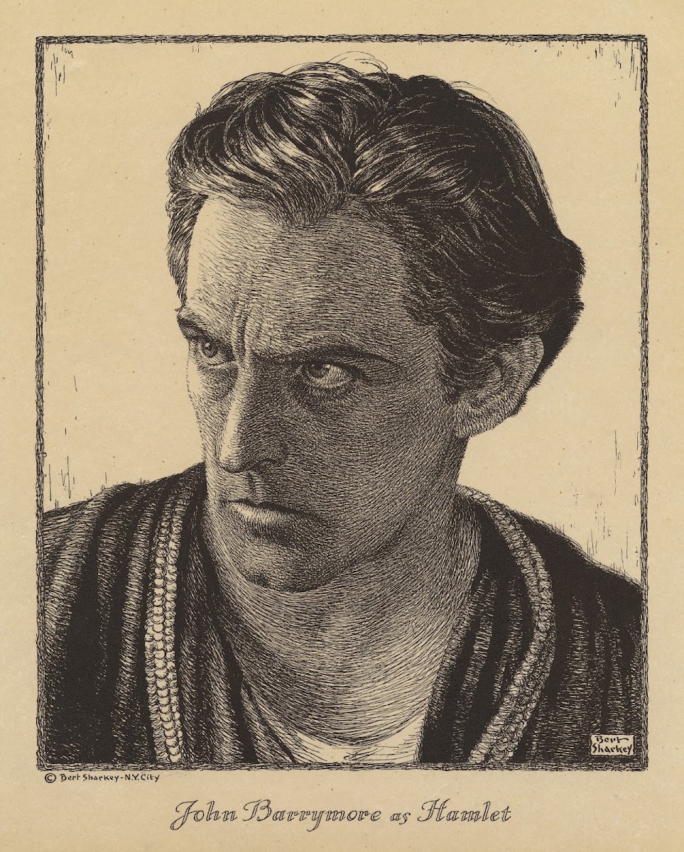 John Barrymore as Hamlet