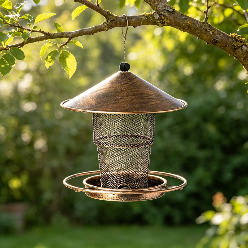 Vogelhaus aus Eisen im Vintage-Stil zum Aufhängen