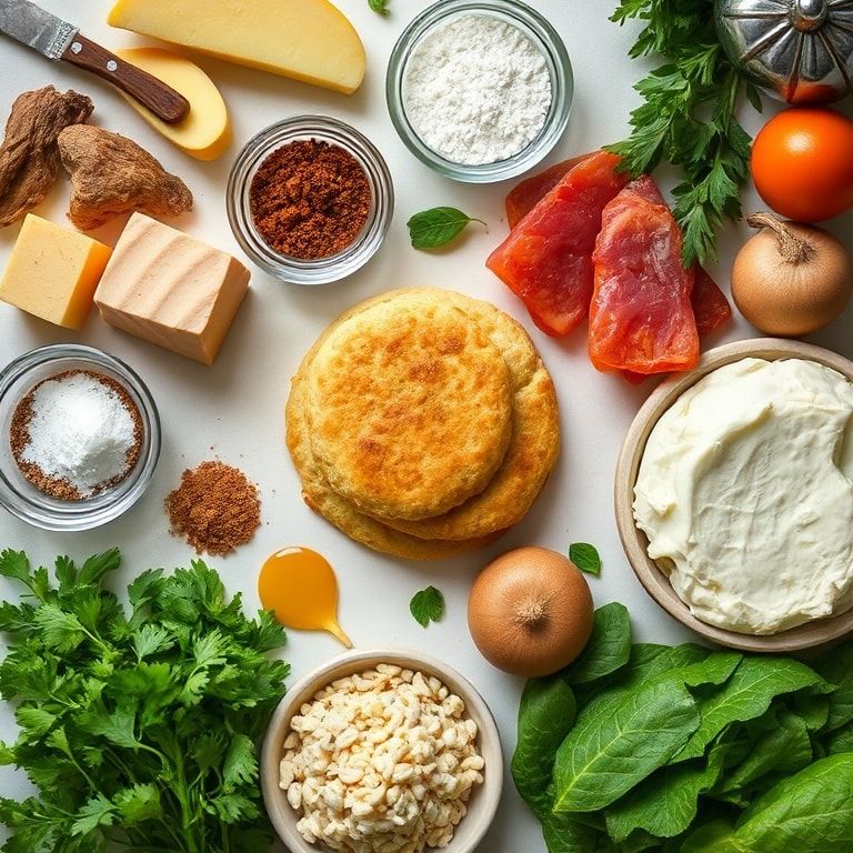 Ingredients for Loaded Breakfast Biscuits – Easy, Cheesy, Crowd‑Pleasing Morning Treat