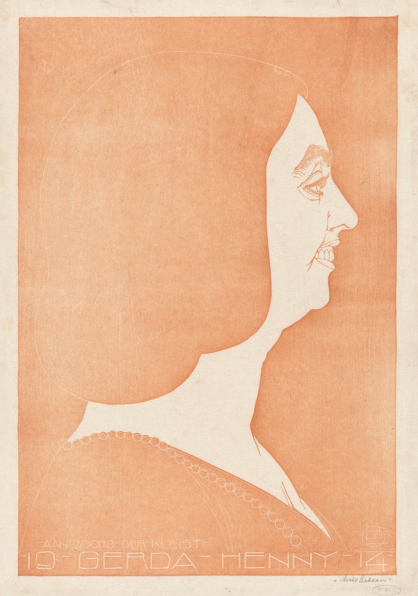 Portret van Gerda Henny 1992