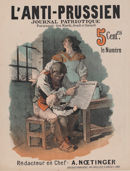 LAnti prussien journal patriotique Rédacteur en chef A Noetinger 1885