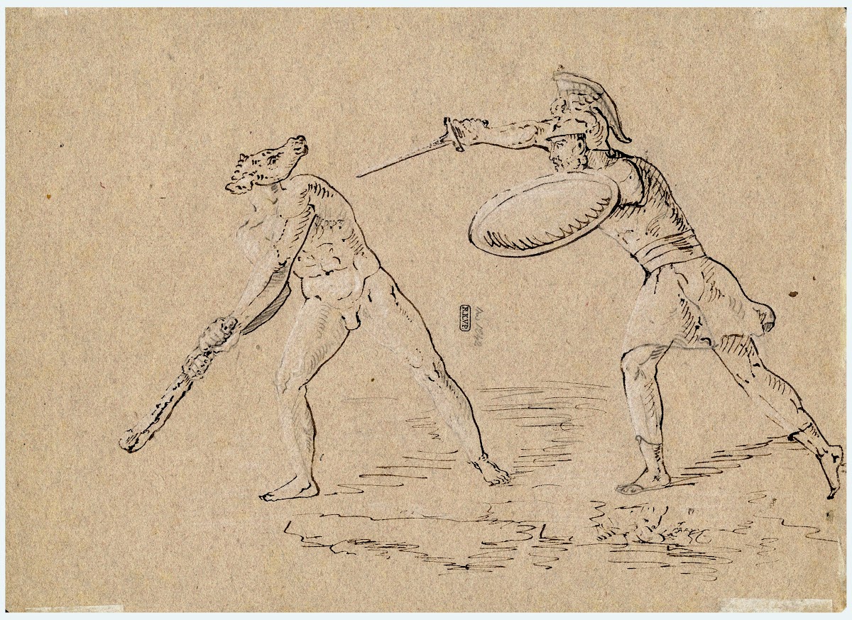 Theseus en de Minotaurus