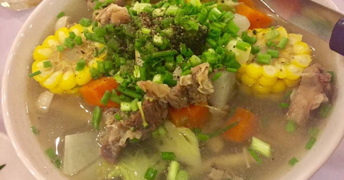 Canh súp thịt bò