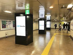 東京メトロ　MCV(単駅1monthスポット)　恵比寿駅　JR方面改札