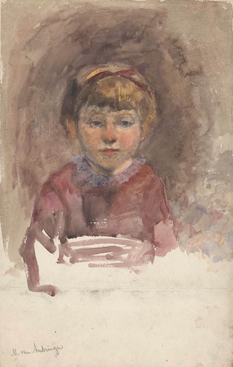 Kinderportretje en face 1874   1918