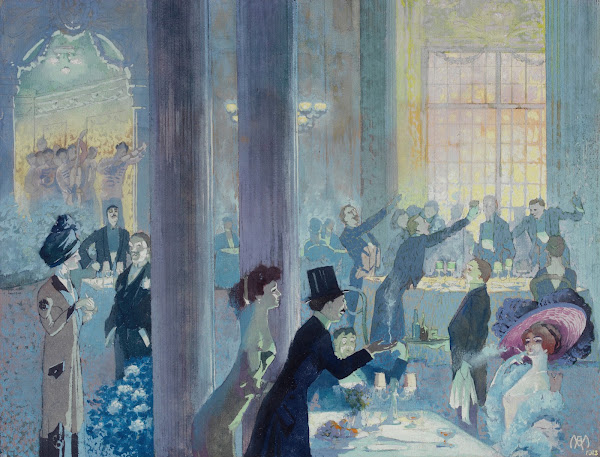 Un dîner au Trianon Palace en 1913 1913