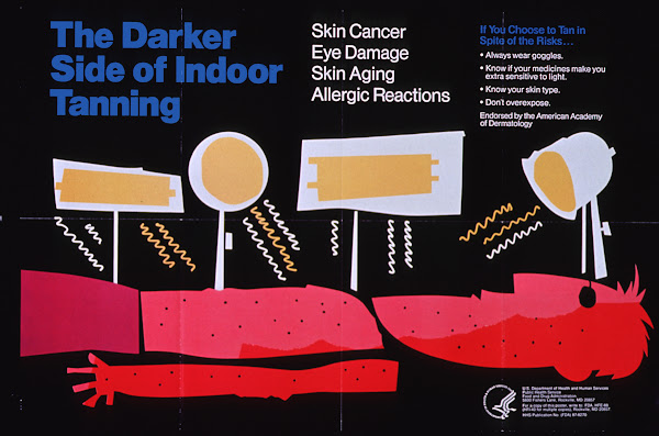 The Darker Side Of Indoor Tanning Skin Cancer Eye Damage Skin Aging Allergic Rea