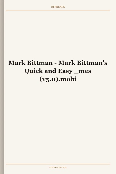 Mark Bittman's Quick and Easy _mes