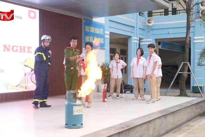Chủ động đảm bảo an toàn PCCC tại trường học - Chuyên trang An Ninh Thủ Đô - Báo Công an nhân dân