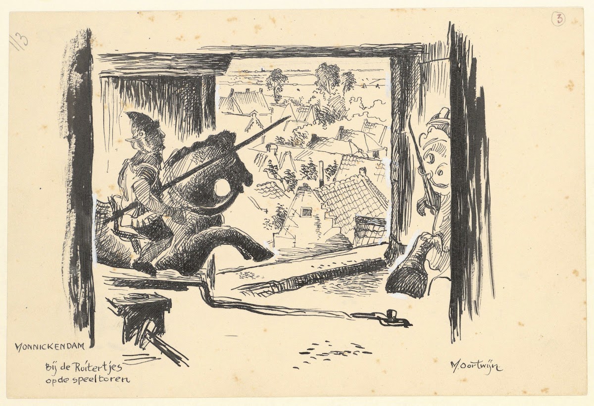 Ruitertjes in de speeltoren 1950 1970