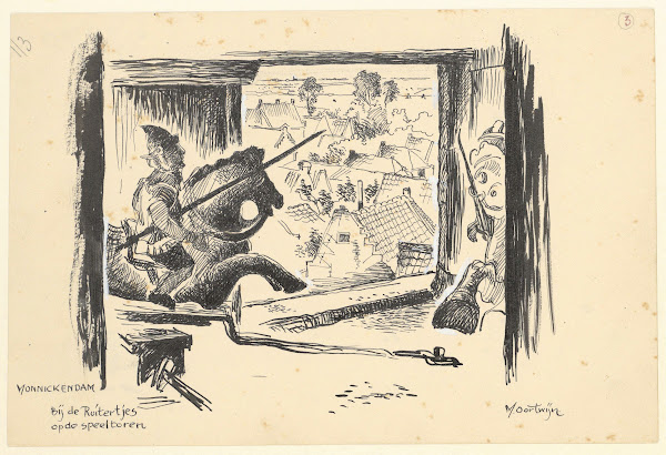 Ruitertjes in de speeltoren 1950 1970