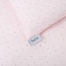 Детское сменное постельное белье 4 эл Twins Satin Limited Little dot розовый