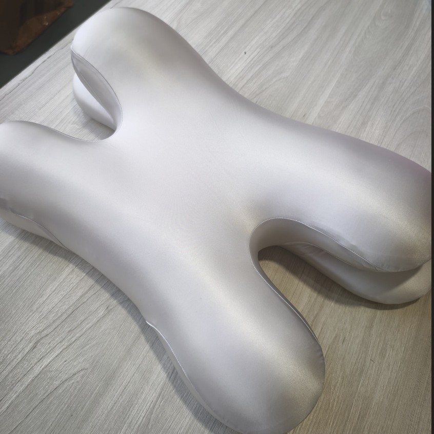 Seitenschläferkissen mit Memory-Foam, Knochenform