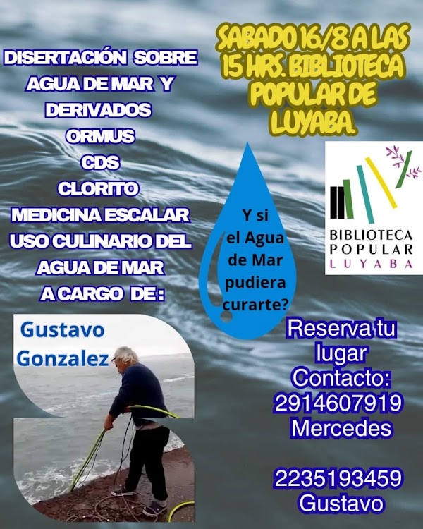 Disertación sobre Agua de Mar