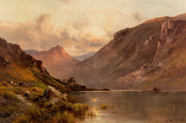 The head of Loch Awe Scotland