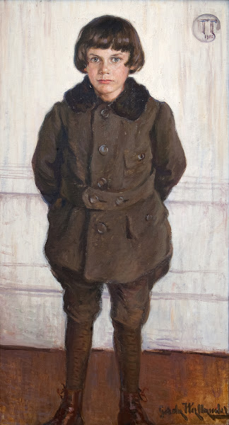 Portrait of Tage Thiel 1918