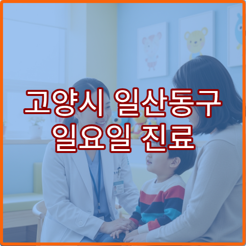 고양시 일산동구 일요일 진료 피부과 병원 여드름·알레르기 피부염 치료 가능