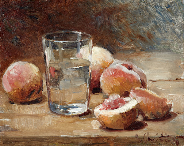 Nature morte aux pêches circa 1940