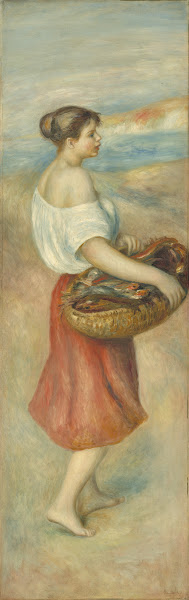 Girl with a Basket of Fish c 1889