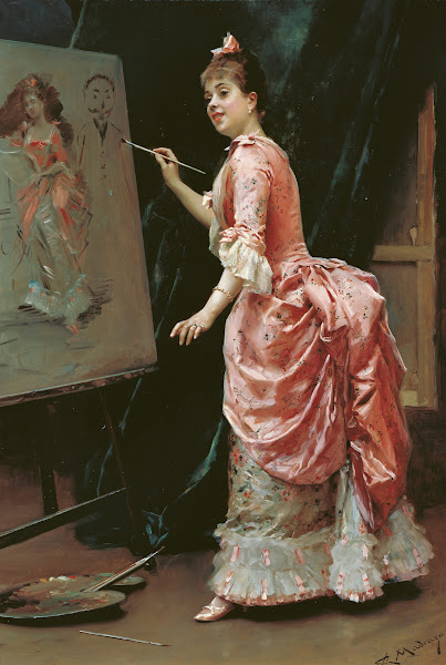 Model Making Mischief c 1885