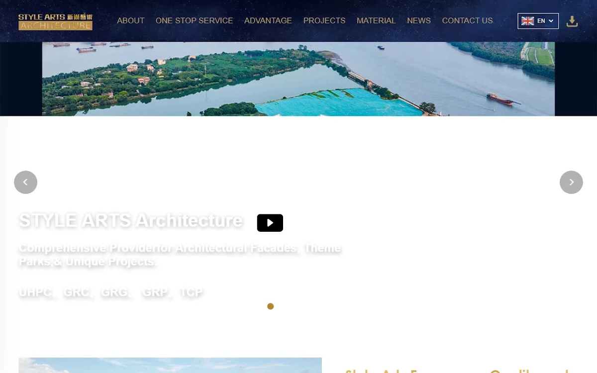 Captura de Style Arts Architechture Manufacturer