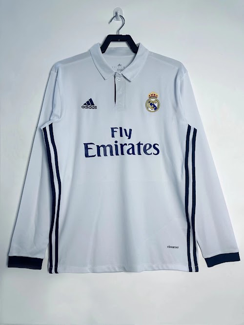 Camiseta de local del Real Madrid 2016-17 de manga larga.jpeg