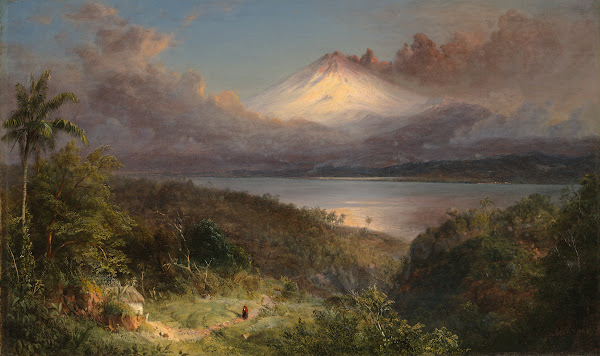 View ofCotopaxi 1867