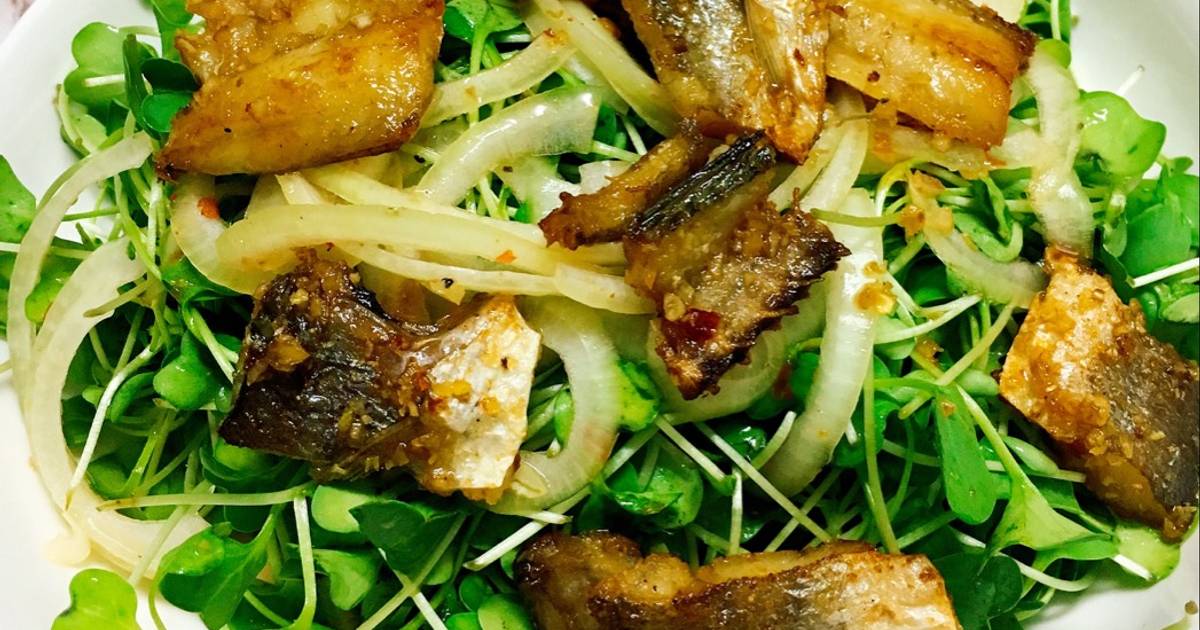 Cá một nắng chiên nước mắm