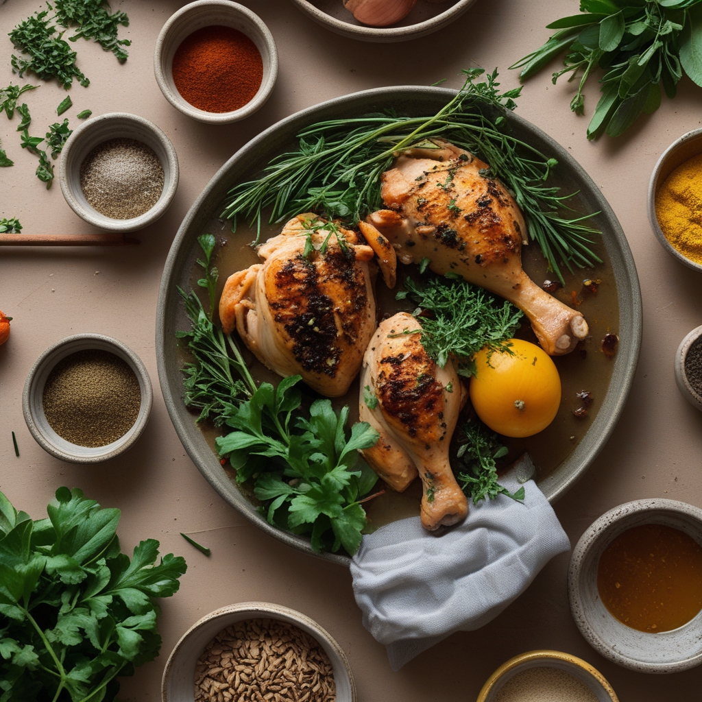 Ingredients for Braised Catalina Chicken Easy Weeknight Dinner Recipe