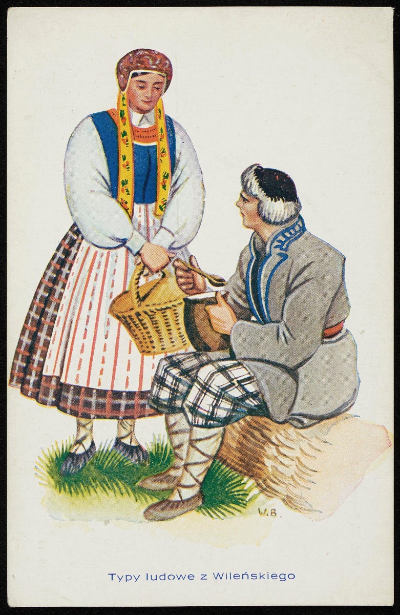Typy ludowe z wileńskiego 1927 1936