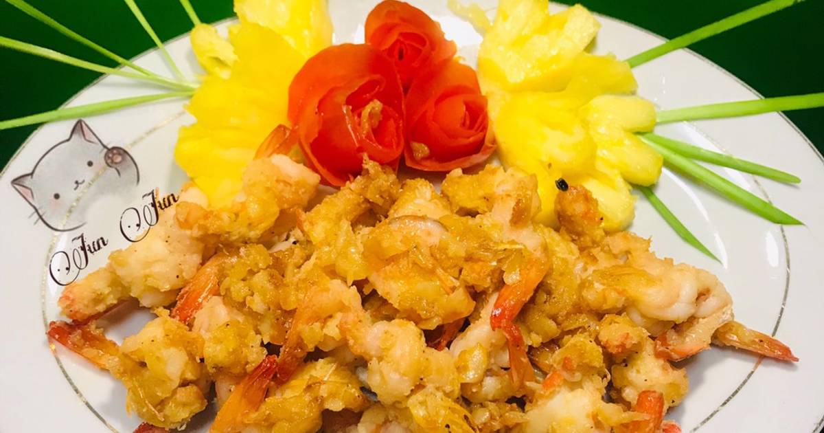Tôm sốt bơ tỏi🦐🦐