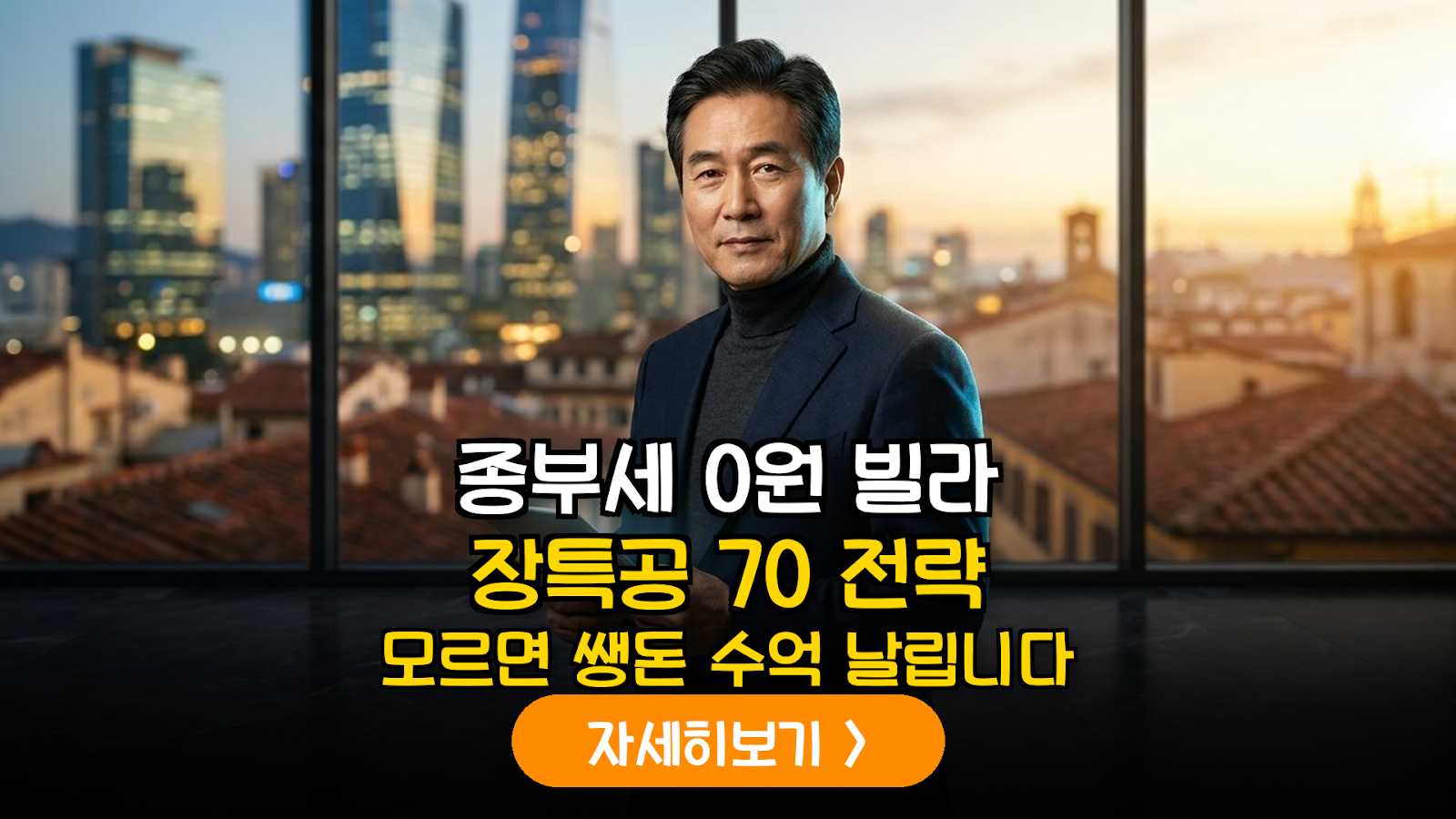 2026년 은퇴자 필독: 도심 빌라 공공지원 민간임대 전환 시 장기보유특별공제 70% 및 종부세 관리 실무 가이드