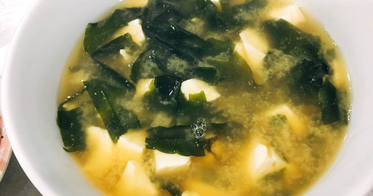 Canh tương Miso kiểu Nhật🍚🍲