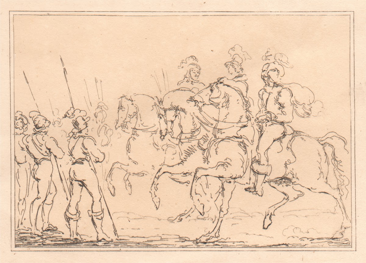 Cavalrymen etc 1821