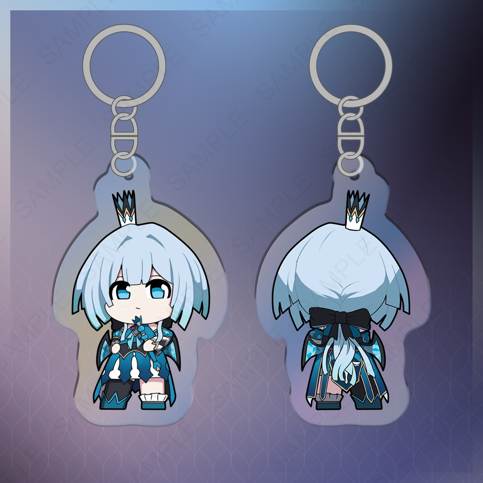 Cerydra Iridescent Keychain by Marin Liekuriva