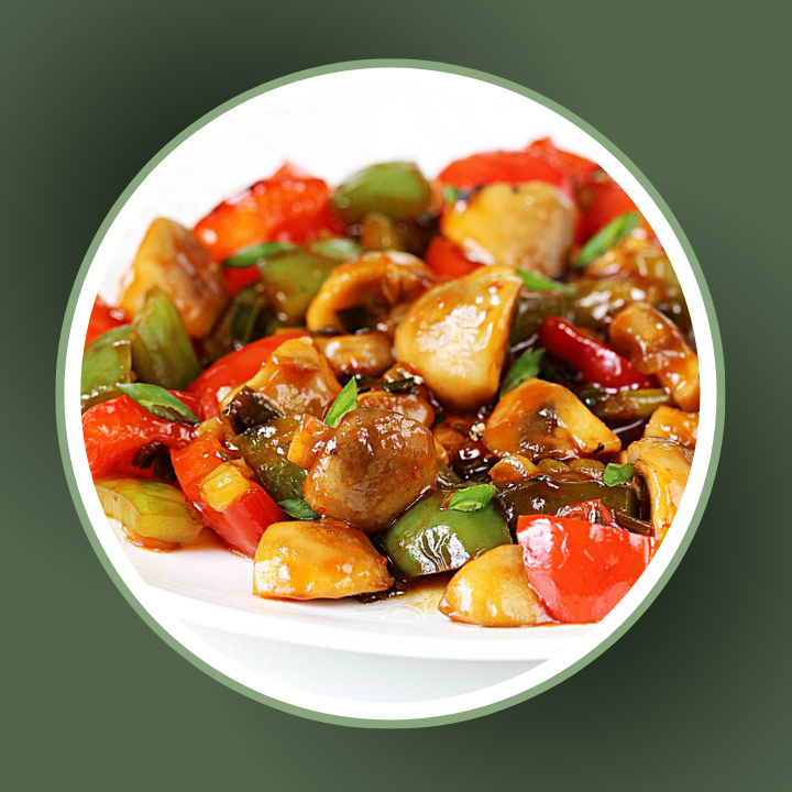 Mushroom Chilli