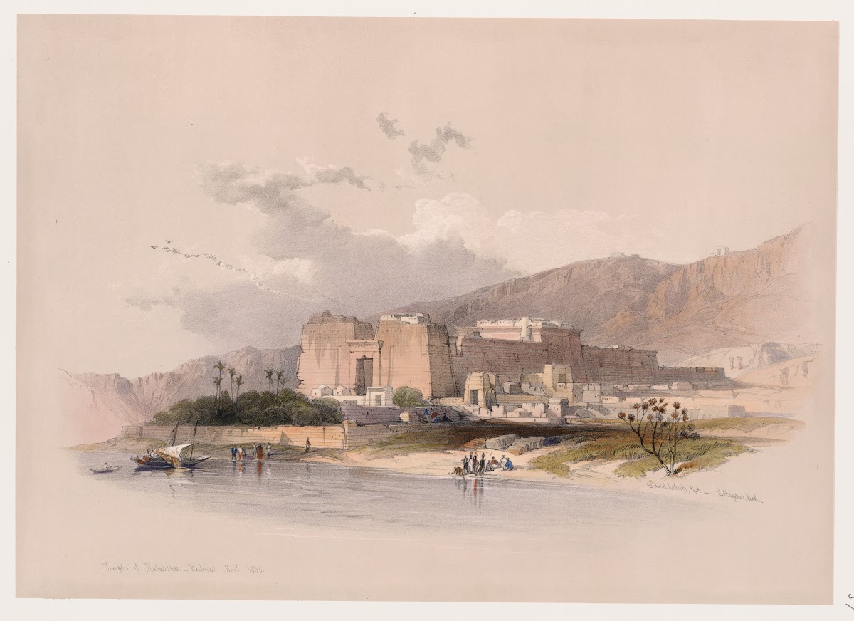 Temple of Kalabshee Kalabsha Kalâbishah Nubia Nov 1838 1846 1849